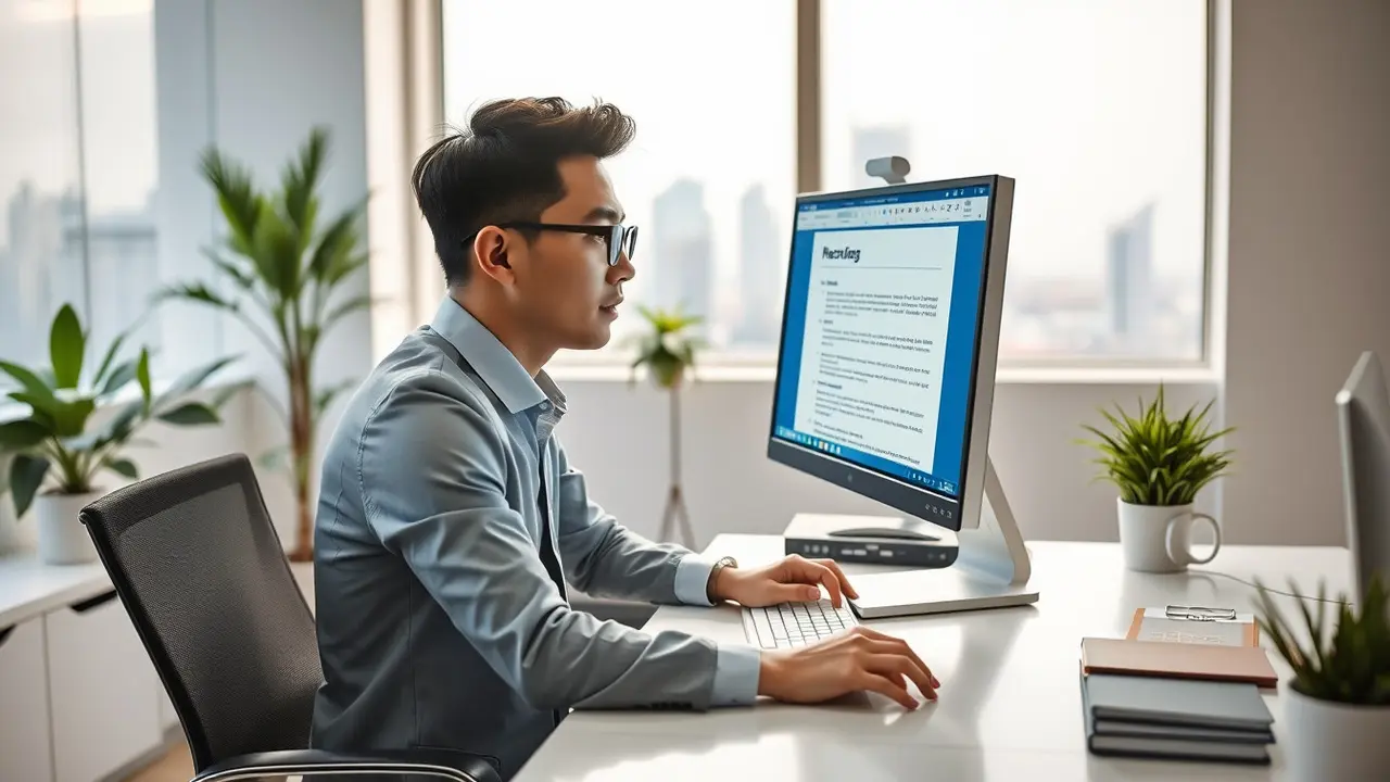 cara mengaktifkan ruler di word