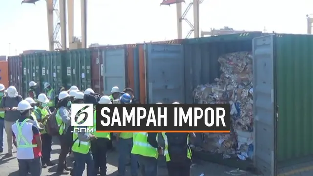 Bea Cukai menemukan ratusan ton sampah impor dari Australia yang tersimpan di dalam 8 kontainer. Sampah ini akan segera dikembalikan ke Australia.