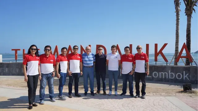ITDC bersama petinggi Dorna di awal proses membawa MotoGP ke Mandalika
