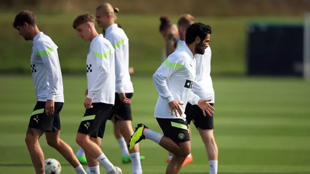 Manchester City Bersiap Hadapi Borussia Dortmund di Liga Champions
