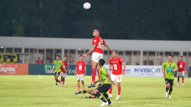 Jose Wilkson - Malut United vs FC Bekasi City di Stadion Madya, Gelora Bung Karno, Jakarta.