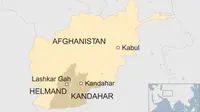 Ledakan bom di Afghanistan. (BBC)