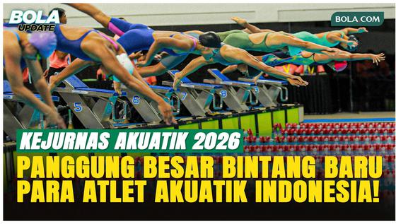 Kejurnas Akuatik 2026 Dibuka, Misi Besar Cari Bintang Baru Indonesia