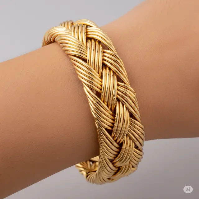 Model Gelang 20 Gram Emas untuk Ibu Muda.