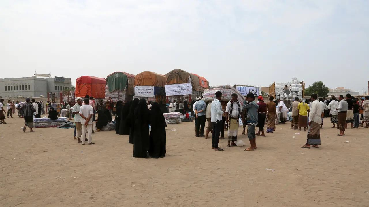 UNHCR Beri Bantuan Pengungsi Korban Perang di Yaman