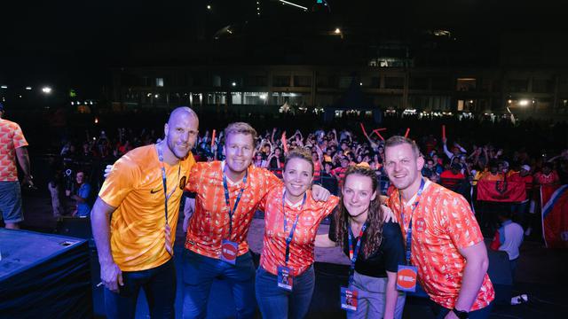 KNVB nobar Timnas Belanda di Indonesia.