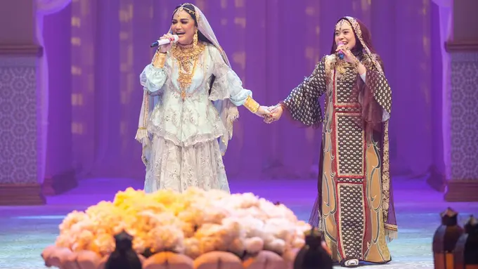 7 Artis Indonesia Pamerkan Koleksi Busana Muslim Ramadan yang Terinspirasi India, dari Krisdayanti Hingga Lesti Kejora