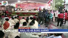 Warga Blitar, Jawa Timur, peringati Haul Bung Karno dengan menggelar Keduri 1001 Tumpeng.