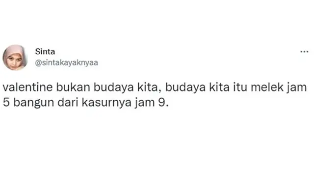 10 Cuitan Kocak Netizen soal 'Valentine Day Bukan Budaya Kita' Ini Bikin Ngenes