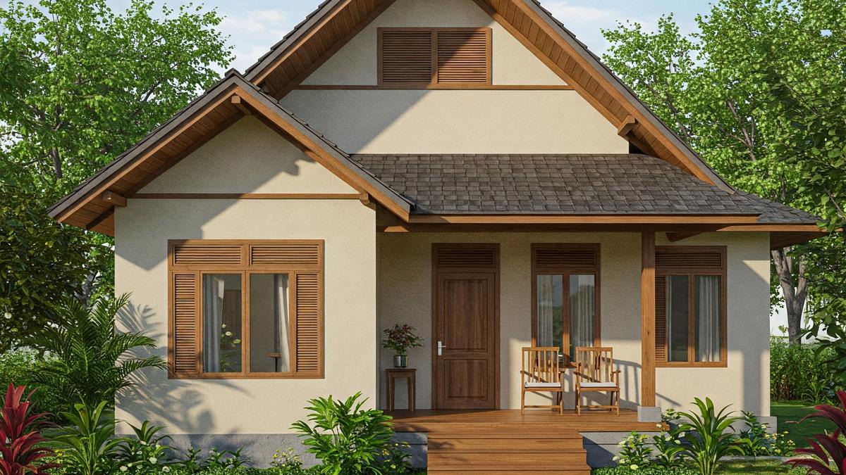 5 Model Rumah Sederhana tapi Indah di Kampung, Tenang dan Nyaman