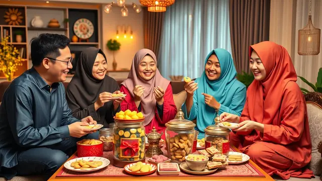ilustrasi lebaran