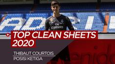 Berita motion grafis 10 top clean sheets 2020, Thibaut Courtoius di posisi ketiga.