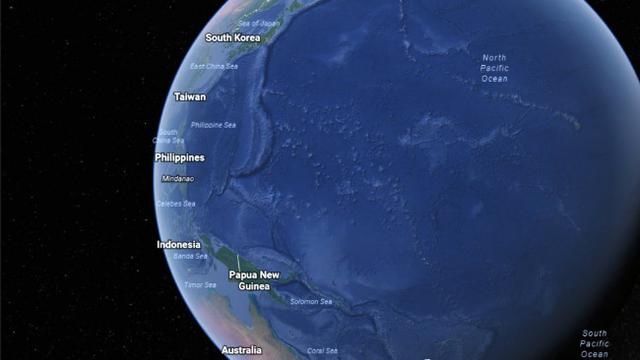 Google Earth Temukan Penampakan Markas Alien Global