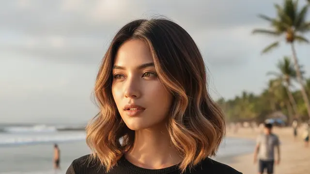 Rambut Pendek Wanita Kurus