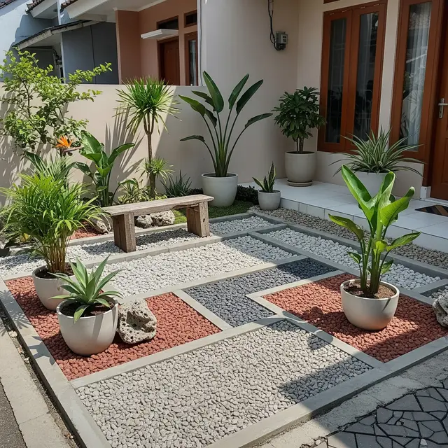 Cara Menata Halaman agar Tetap Menarik Tanpa Rumput.