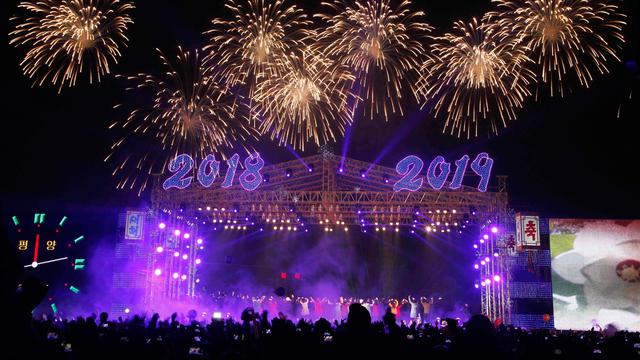 Cara Warga Korea Utara Rayakan Tahun Baru