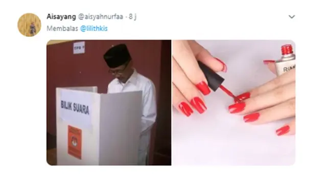 Cuitan kocak (Sumber: Twitter/ @firdaadilla)