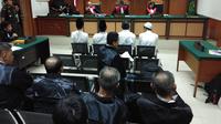 Pengadilan Negeri Jakarta Barat mengelar sidang perdana atas kasus kerusuhan 22 Mei 2019. (Liputan6/Ady Anugrahadi)