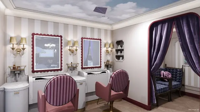 Ragam Pilihan Kamar di Kapal Pesiar Disney Adventure yang Menghadap Lautan.