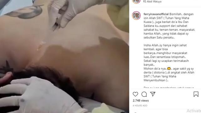 Ferry Irawan (Foto: Instagram/@ferryirawanofficial)