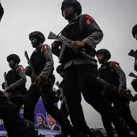 Anggota Brimob.  (Liputan6.com/Faizal Fanani)