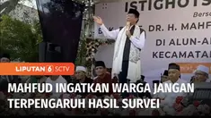 Pasangan Calon Presiden dan Wakil Presiden nomor urut 3, Ganjar Pranowo - Mahfud MD berkampanye di Jawa Barat. Ganjar menghadiri Hajatan Rakyat di Cibinong, Kabupaten Bogor. Sedangkan Mahfud menemui para pendukungnya dalam istighosah di Cicurug, Kabu...