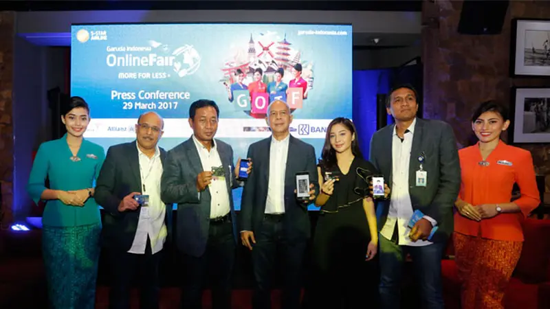 Garuda dan BRI Kembali Gelar Online Travel Fair 2017