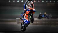 Jack Miller ketika mengaspal di Sirkuit Losail, Qatar pada sesi tes pramusim MotoGP 2020. (Twitter/Pramac)