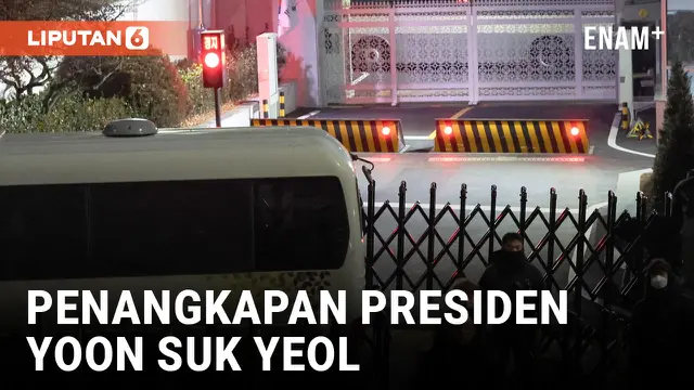 VIDEO: 150 Jaksa dan Penyidik Datangi Kediaman Presiden Korea Selatan untuk Menangkap Yoon Suk Yeol