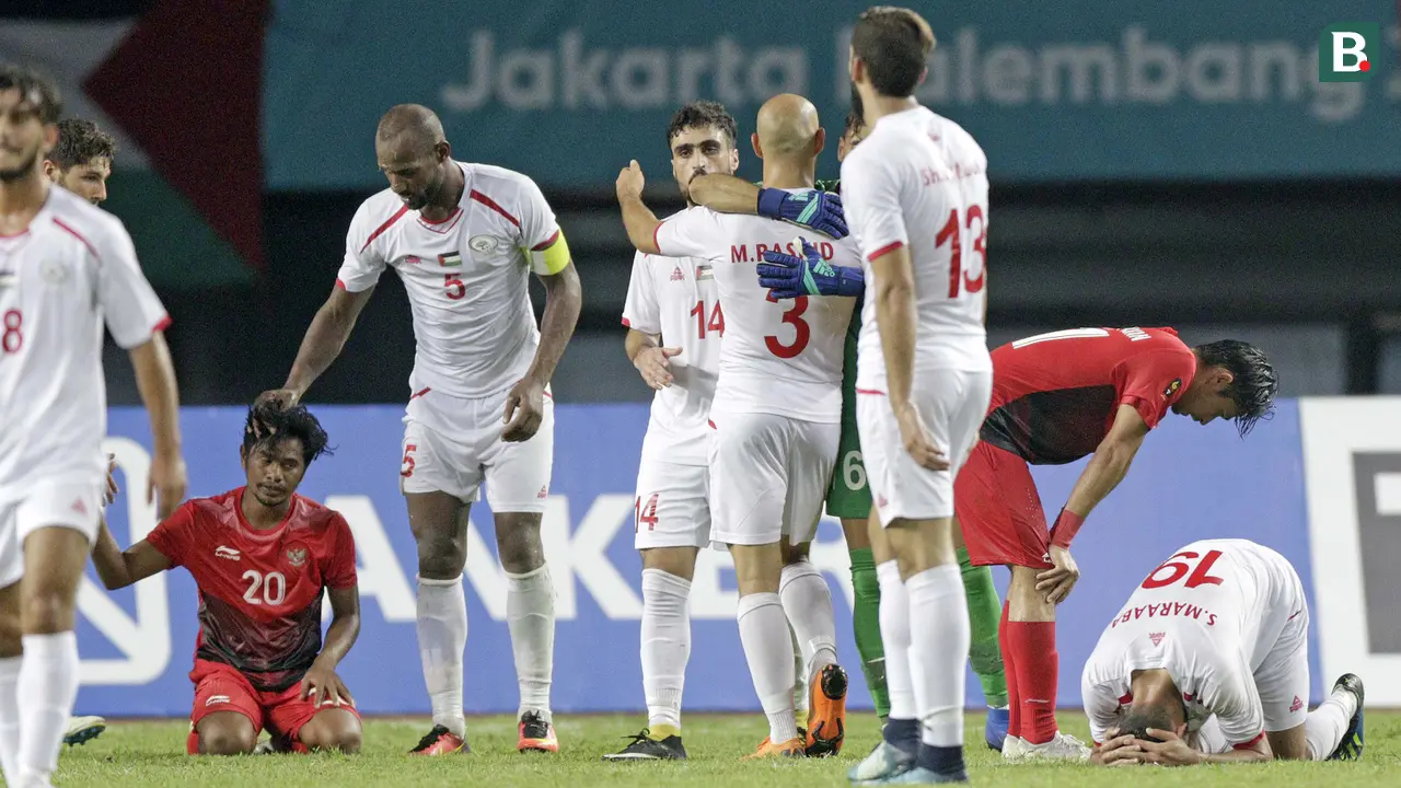 Sepak Bola : Indonesia Vs Palestina