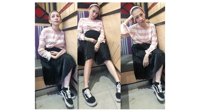 6 Potret Kezia Karamoy Eks Cherrybelle Pamer Baby Bump. Tetap Menawan