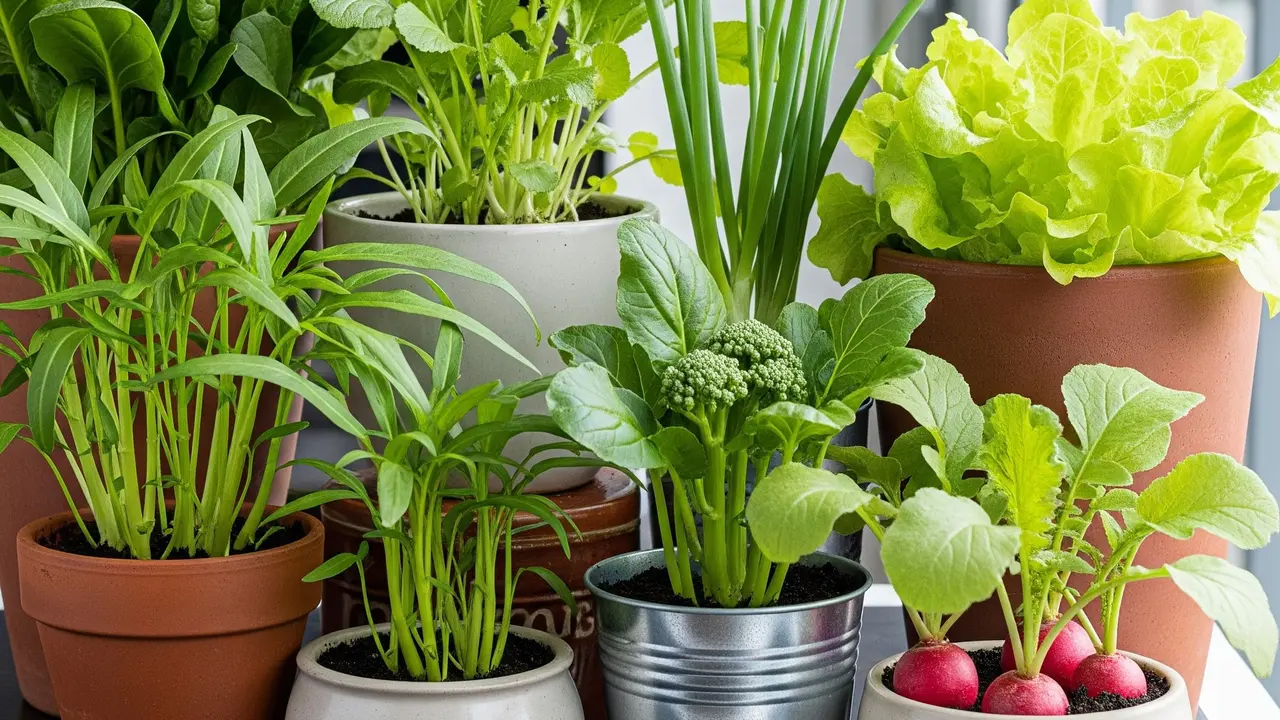 Sayur Dapur yang Bisa Dipanen Kurang dari 30 Hari di Pot