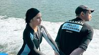 Wajah Prilly Latuconsina Tanpa Makeup saat Diving Date Bersama Omara. [@omara.esteghlal]