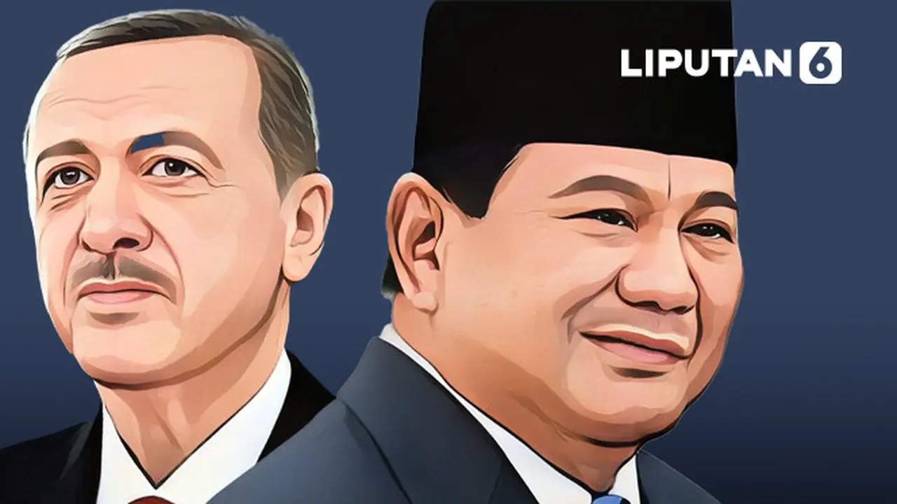 Banner Infografis Lawatan Presiden Turki Erdogan ke Indonesia.