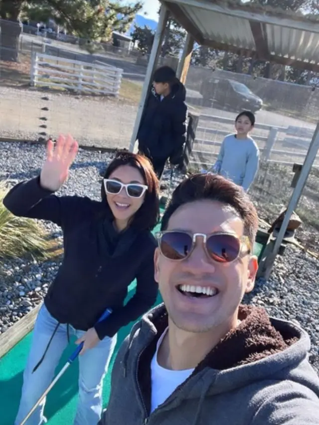 Nana Mirdad dan keluarga liburan ke New Zealand (Instagram/andrew.white._)
