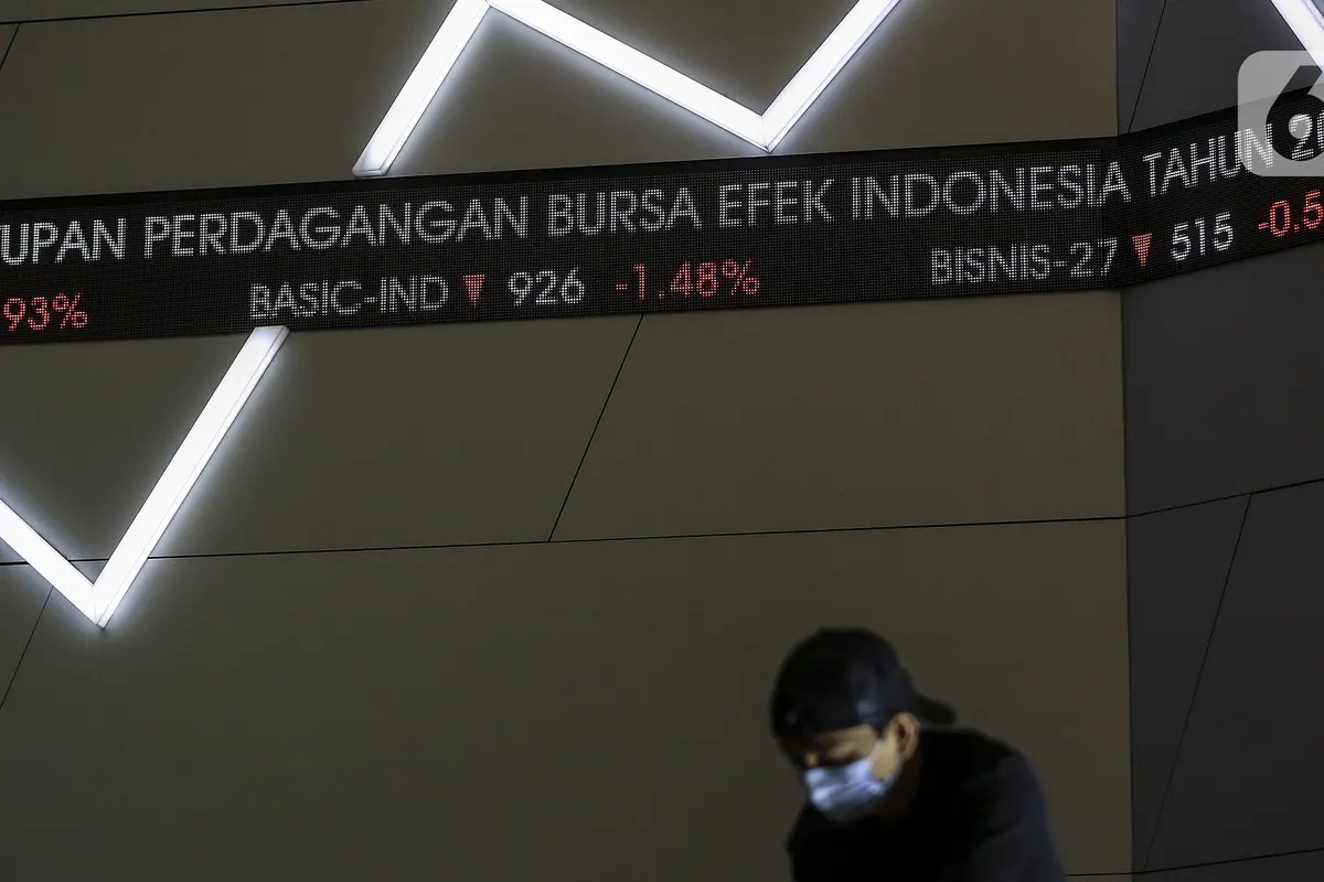 FOTO: IHSG Akhir Tahun Ditutup Melemah