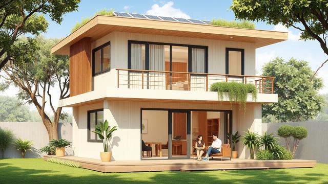 Desain Rumah Minimalis 2 Lantai 6x10 yang Modern