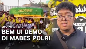BEM UI Demo di Mabes Polri, Soroti Kinerja Kapolri hingga Jabatan Sipil Polisi