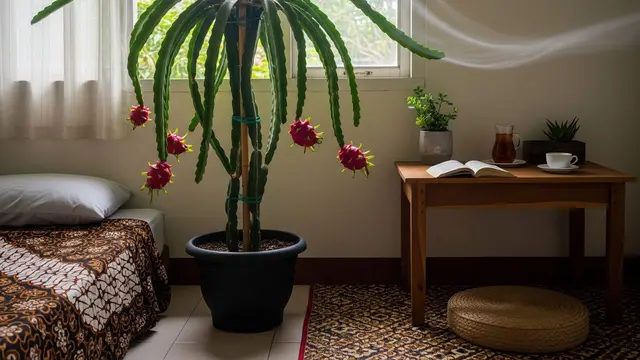 tanaman buah dalam pot untuk kamar kos biar adem alami