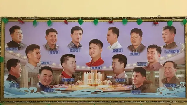 Gaya rambut di Korea Utara. (Twitter/Mika Mäkelainen)