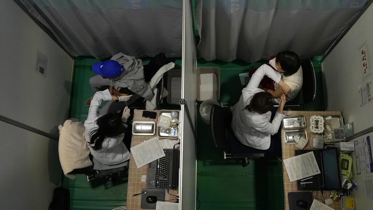 FOTO: Korea Selatan Capai Target Vaksinasi 70 Persen Penduduk