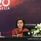 Menteri Keuangan (Menkeu) Sri Mulyani Indrawati dan Gubernur Bank Sentral Negara G20 membahas beberapa agenda utama, dalam pertemuan kedua IMF-World Bank Group (WBG) 2022 dan 2nd Finance Ministers and Central Bank Governors (FMCBG). Dok Kemenkeu