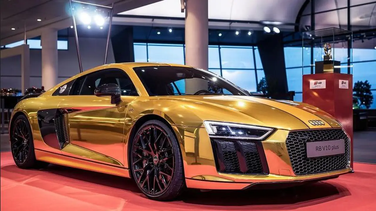 Audi Berkelir Emas Mejeng di Jerman