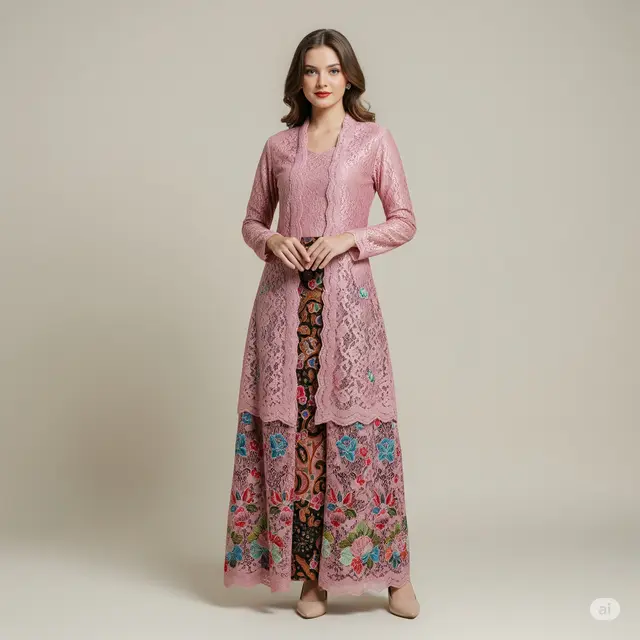 14 Model Gamis Batik Untuk Pesta Pernikahan Terbaru 2025, Elegan dan Menawan!