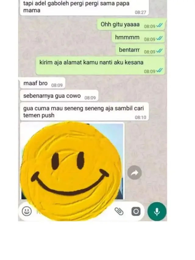 8 Chat Netizen saat Modus ke Gebetan Ini Endingnya Bikin Tepuk Jidat