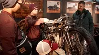 Tiga motor kustom asli Indonesia yang tampil di Motor Bike Expo di Verona, Italia, menjadi sorotan. (ist)