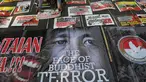 Aliansi masyarakat yang mengatasnamakan diri sebagai Solidaritas Indonesia untuk Kemanusiaan menggelar aksi damai di depan Kedutaan Besar Myanmar untuk Indonesia, Jakarta, Jumat (29/5/2015). (Liputan6.com/Johan Tallo) 