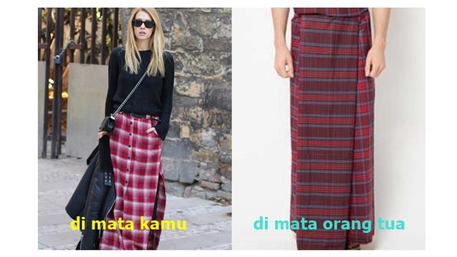 Kocak Abis Begini Beda Pandangan Anak Zaman Now Vs Orang Tua Soal Tren Fashion Citizen6 Liputan6 Com