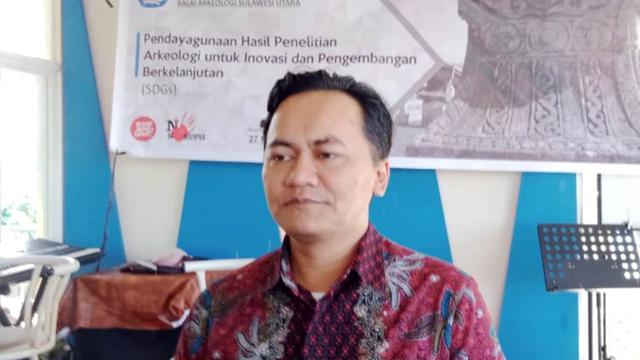 Kepala Balai Arkeologi Sulut, Wuri Handoko. (Liputan6.com/Yoseph Ikanubun)