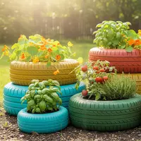 Media Tanam Ban Bekas. (Foto: Gemini AI)